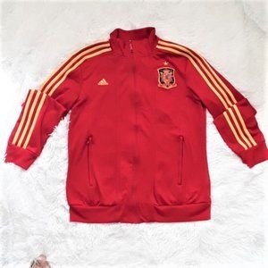 ADIDAS Spain track jacket, Red and Gold